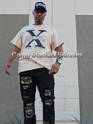 Camo stacked skinny fit flare jeans @Fashion Nova #creatorsearchinsights #tiktokshopcreatorpicks #tiktokshopblackfriday #tiktokshopcybermonday #BFCM
