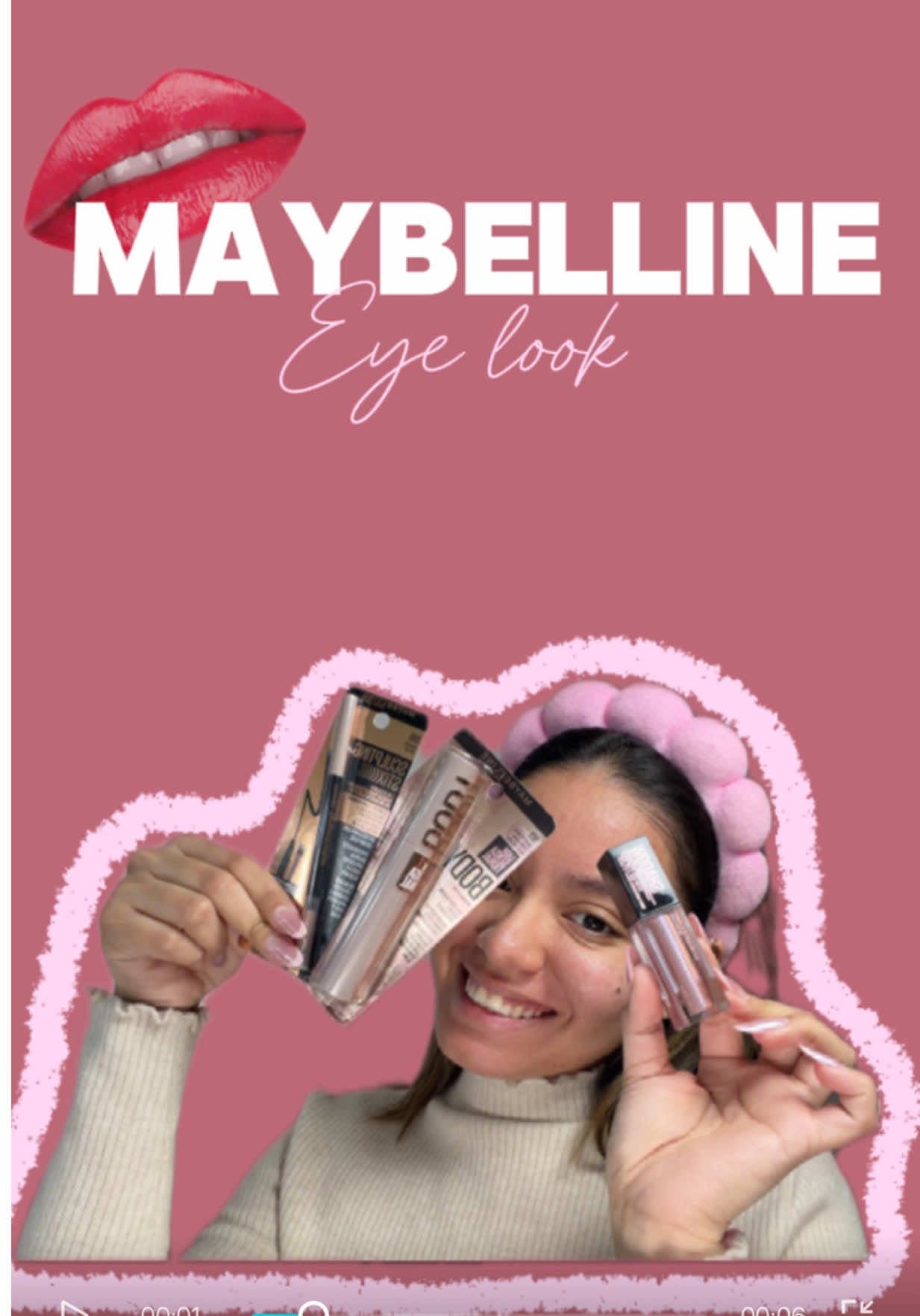 Excelente para la noche ✨, comenta que te pareció🌸💗 #LOrealistar #MaybellinePartner #MyMaybellineEyeLook @Maybelline NY #CapCut